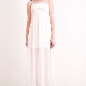 Umgee Boho Lacy Flowy Halter Dress